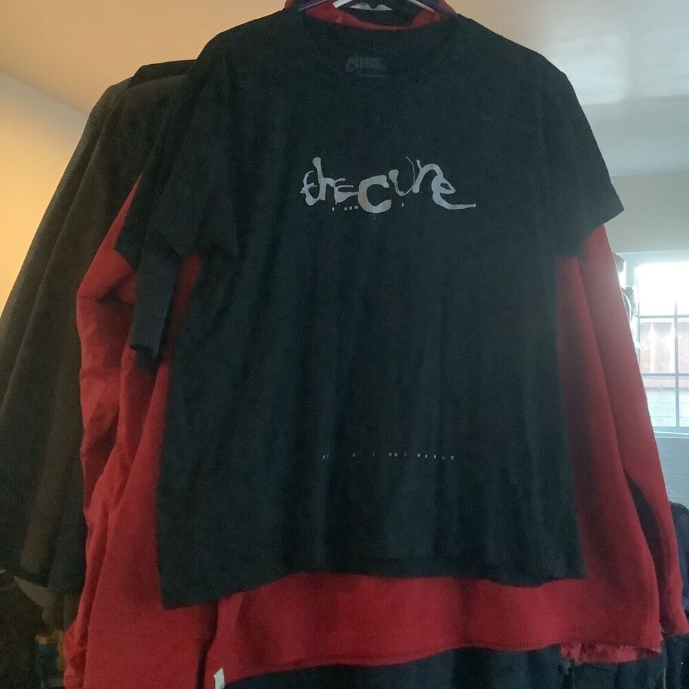 The Cure Shows Of Lost World Tour T-Shirt size xxl 2xl extra extra large Unisex